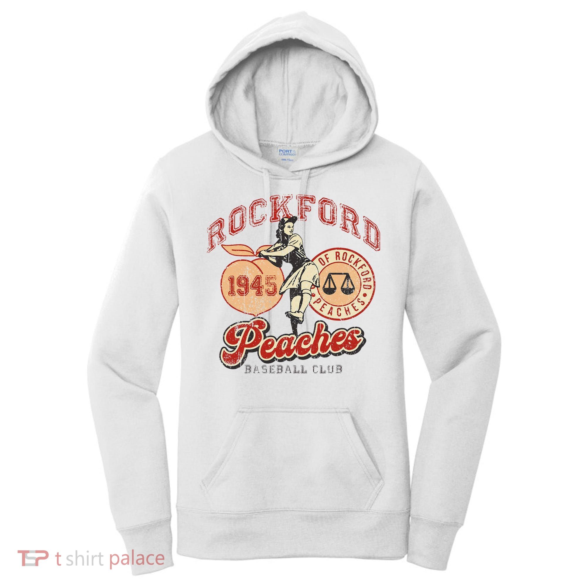 Rockford Retro 1945 Peaches Women's Hoodie