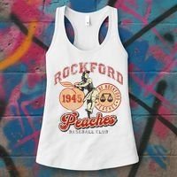 Rockford Retro 1945 Peaches Women's Tank Top thumb 3
