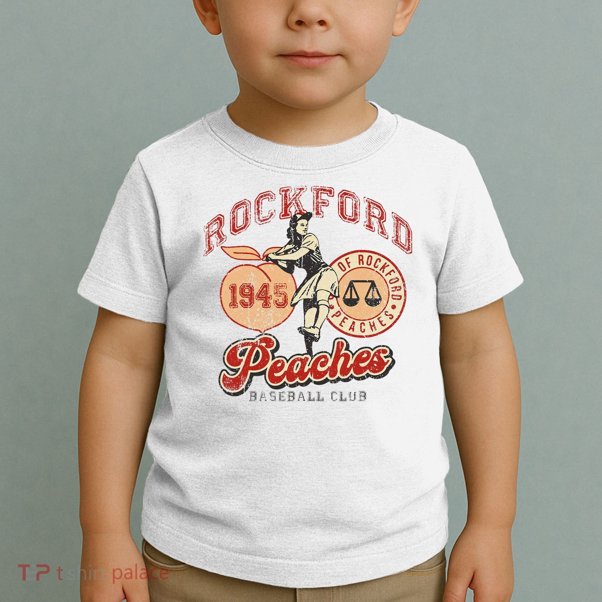 Rockford Retro 1945 Peaches Toddler T-Shirt