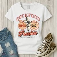 Rockford Retro 1945 Peaches Women's T-Shirt thumb 3