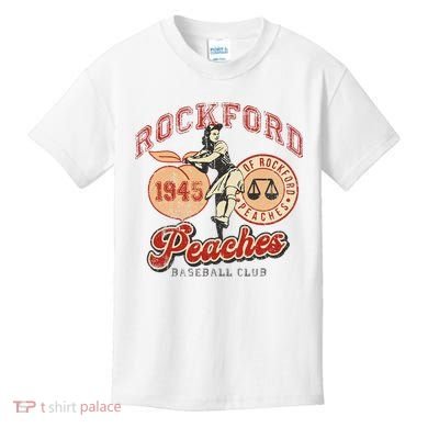 Rockford Retro 1945 Peaches Kids T-Shirt