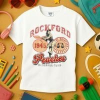 Rockford Retro 1945 Peaches Kids T-Shirt thumb 3