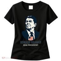 Ronald Reagan 40th President Minimalistic Women's T-Shirt thumb 0