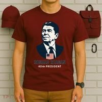 Ronald Reagan 40th President Minimalistic T-Shirt thumb 6