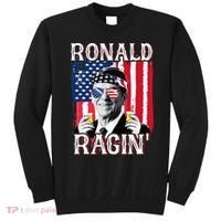 Ronald Ragin' 4th Of July Merica  American Flag Sweatshirt thumb 0