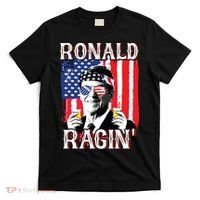 Ronald Ragin 4th Of July Merica Women American Flag T-Shirt thumb 0