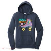 Retro Rollerskates 80S Derby Roller Skating For Teen Girl Women's Hoodie thumb 0