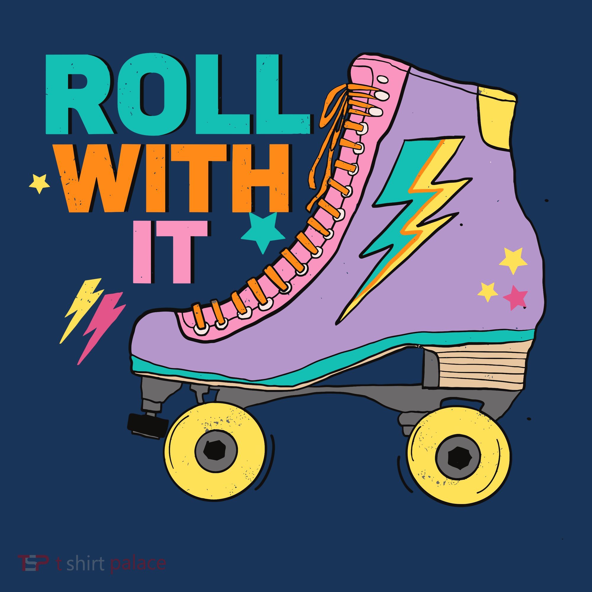 Retro Rollerskates 80S Derby Roller Skating For Teen Girl Women's Hoodie