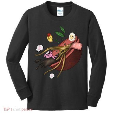 Ramen Kids Long Sleeve Shirt
