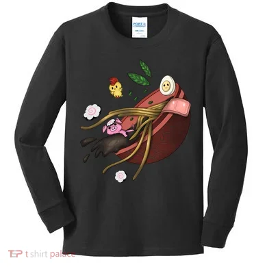 Ramen Kids Long Sleeve Shirt