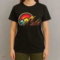 Red Rocks Amphitheater Colorado State Flag T-Shirt thumb 4