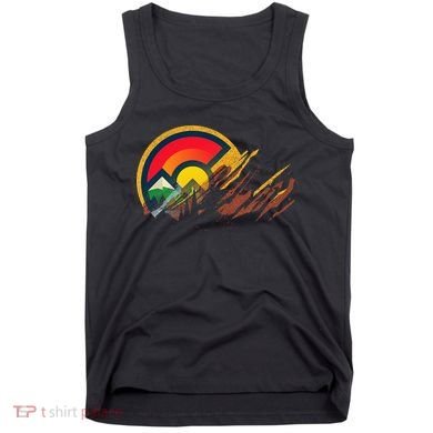 Red Rocks Amphitheater Colorado State Flag Tank Top