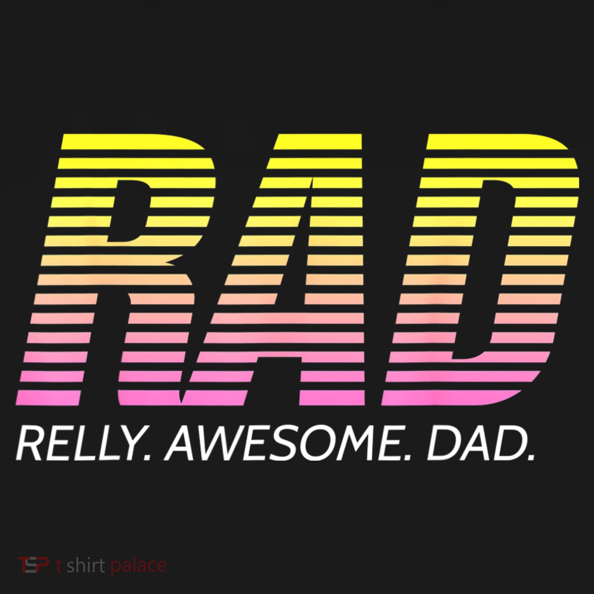 RAD Really Awesome Dad Father's Day Doggie Tank