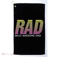 RAD Really Awesome Dad Father's Day Golf Towel thumb 0