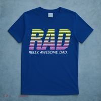 RAD Really Awesome Dad Father's Day T-Shirt thumb 5