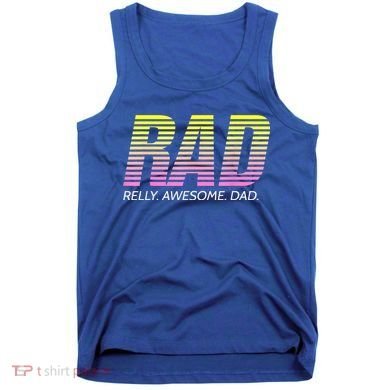 RAD Really Awesome Dad Father's Day Tank Top