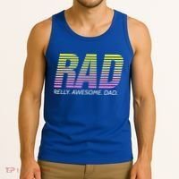 RAD Really Awesome Dad Father's Day Tank Top thumb 3