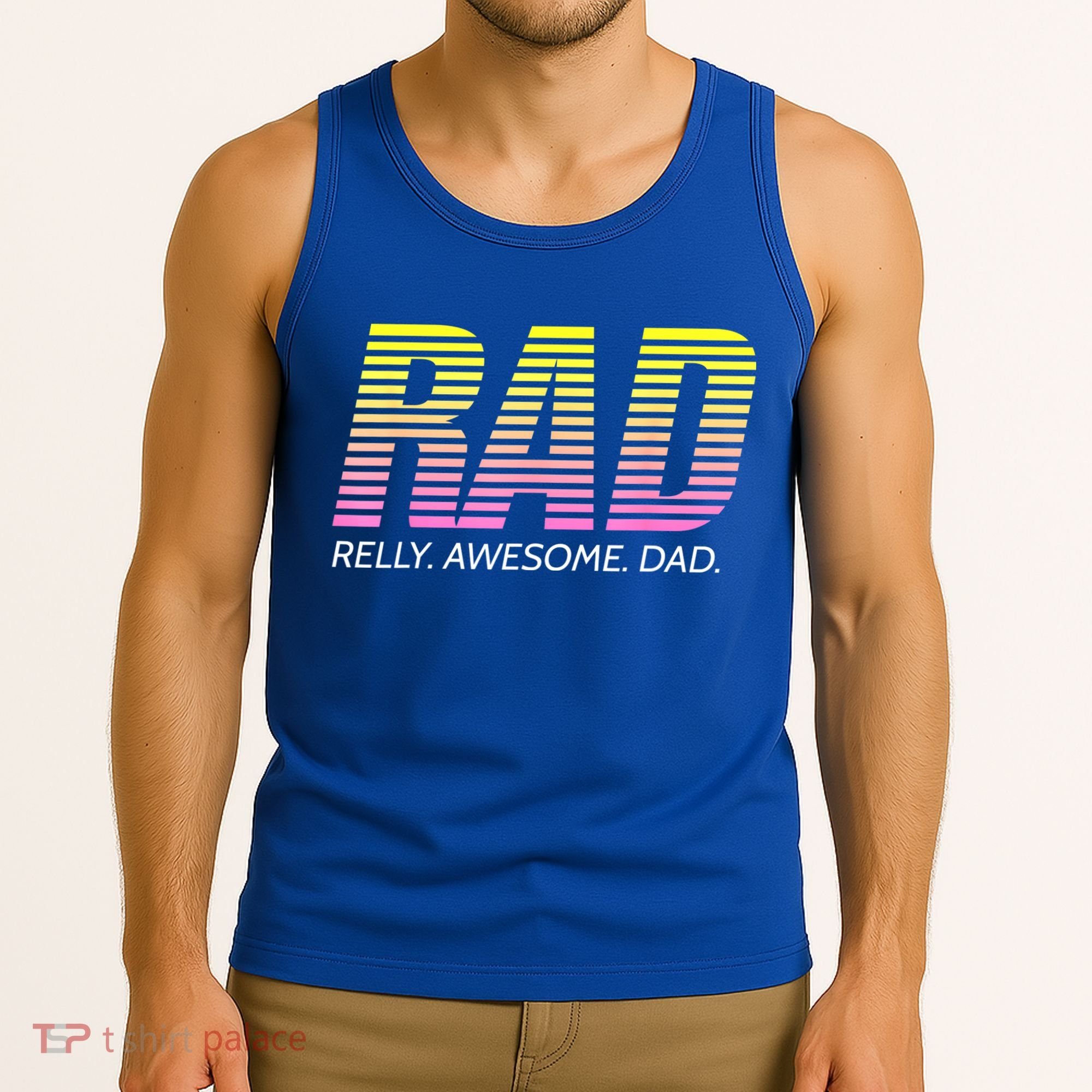 RAD Really Awesome Dad Father's Day Tank Top