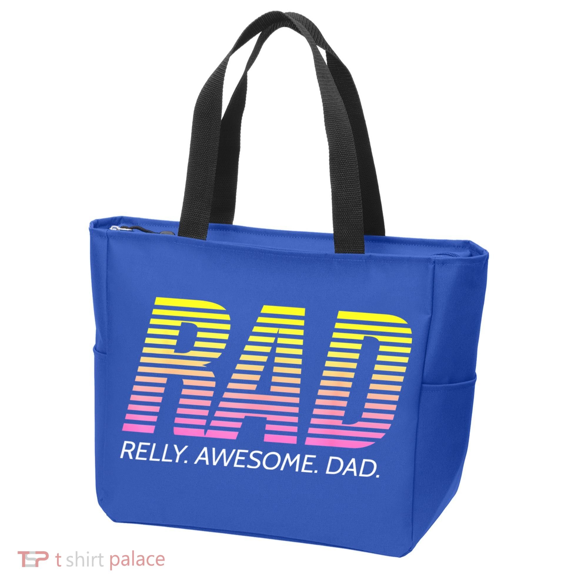 RAD Really Awesome Dad Father's Day Tote Bag