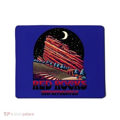 Red Rocks Amphitheater & The Moon Morrison Colorado Mousepad