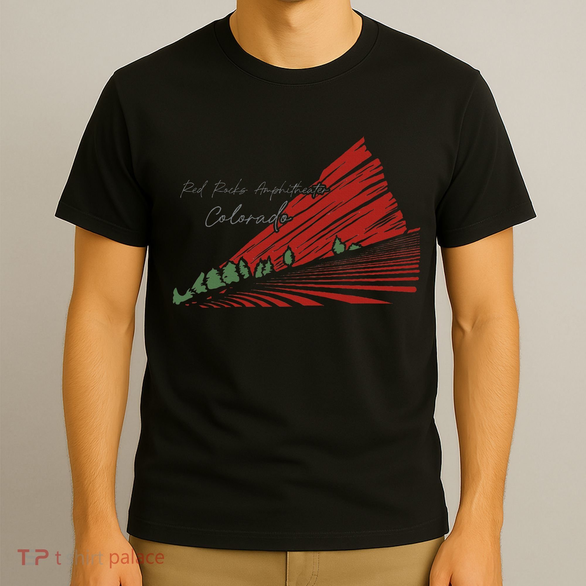 Red Rocks Amphitheater Colorado T-Shirt