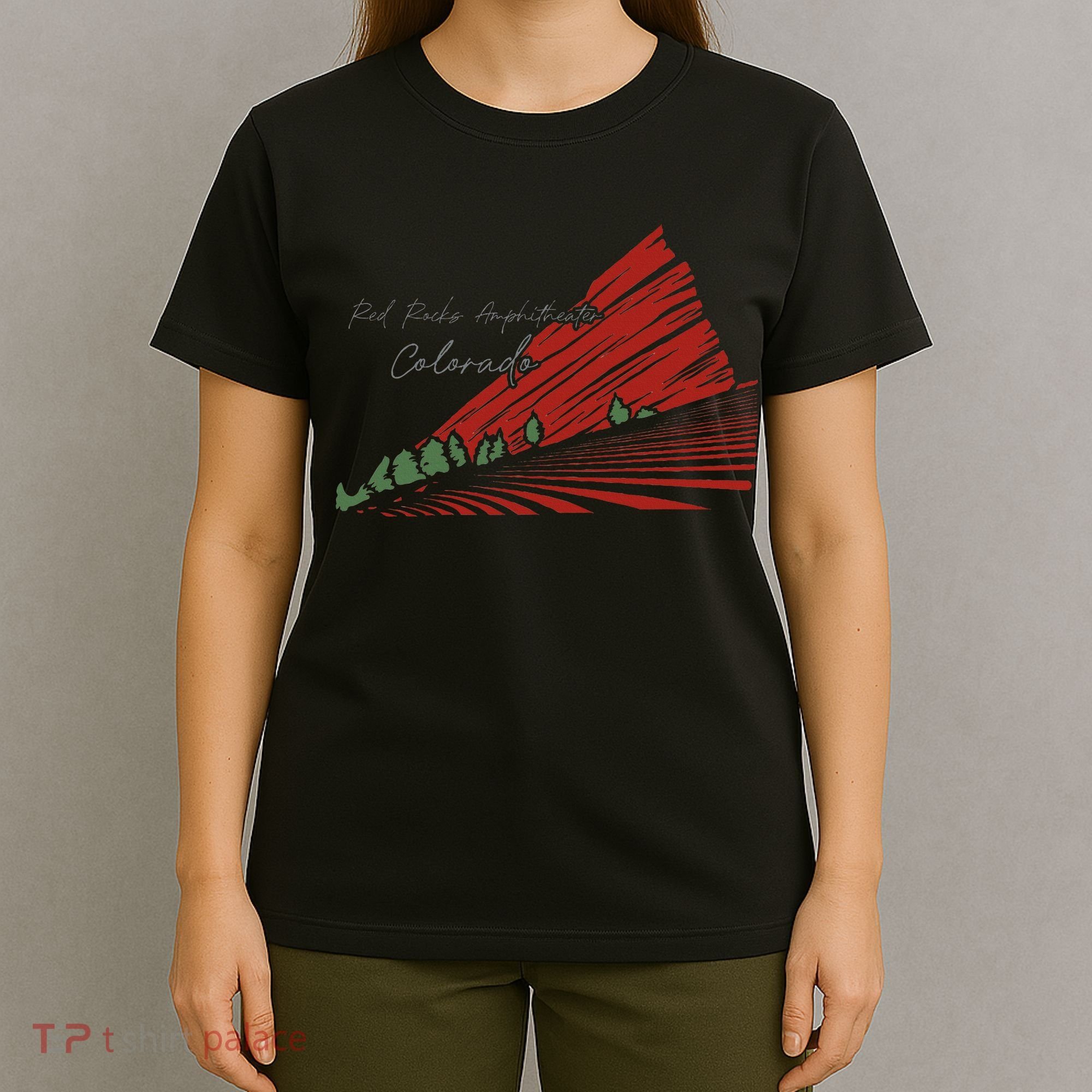 Red Rocks Amphitheater Colorado T-Shirt