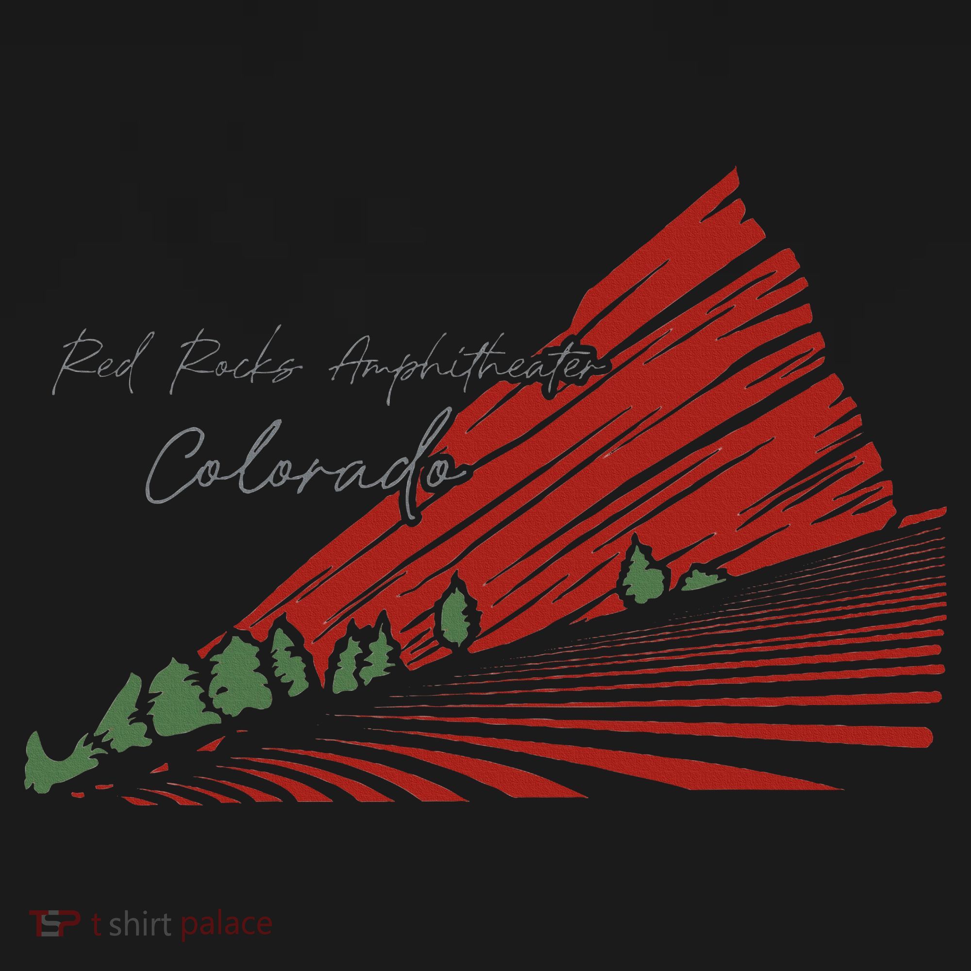 Red Rocks Amphitheater Colorado T-Shirt