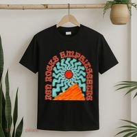 Red Rocks Amphitheater Colorado Hippie Poster T-Shirt thumb 2