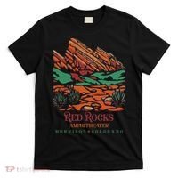 Red Rocks Amphitheater Morrison Colorado Poster Art T-Shirt thumb 0