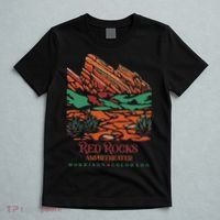 Red Rocks Amphitheater Morrison Colorado Poster Art T-Shirt thumb 5