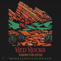 Red Rocks Amphitheater Morrison Colorado Poster Art T-Shirt thumb 7