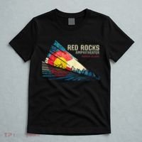 Red Rocks Amphitheater Colorado C State Flag T-Shirt thumb 5