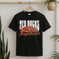 Red Rocks Amphitheatre Morrison Colorado Concerts Distressed T-Shirt thumb 2