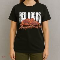 Red Rocks Amphitheatre Morrison Colorado Concerts Distressed T-Shirt thumb 4