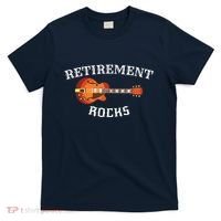 Retirement Rocks Acoustic Guitar Old Rockers Gift T-Shirt thumb 0