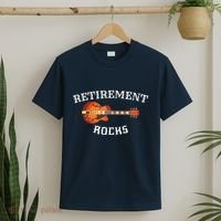 Retirement Rocks Acoustic Guitar Old Rockers Gift T-Shirt thumb 2