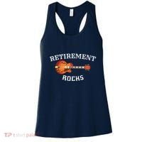 Retirement Rocks Acoustic Guitar Old Rockers Gift Women's Tank Top thumb 0