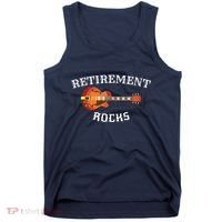 Retirement Rocks Acoustic Guitar Old Rockers Gift Tank Top thumb 0