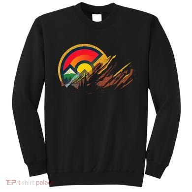 Red Rocks Amphitheater Colorado State Flag Sweatshirt