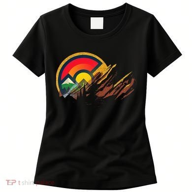 Red Rocks Amphitheater Colorado State Flag Women's T-Shirt