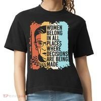 Rbg Ruth Bader Ginsburg Feminist Political Gift Comfort Colors Boxy T-Shirt thumb 0