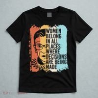 Rbg Ruth Bader Ginsburg Feminist Political Gift T-Shirt thumb 5