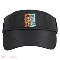 Rbg Ruth Bader Ginsburg Feminist Political Gift Adult Drive Performance Visor thumb 0