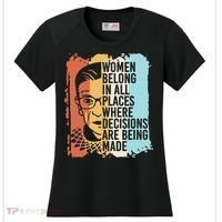 Rbg Ruth Bader Ginsburg Feminist Political Gift Women's Cooling Performance Crew T-Shirt thumb 0
