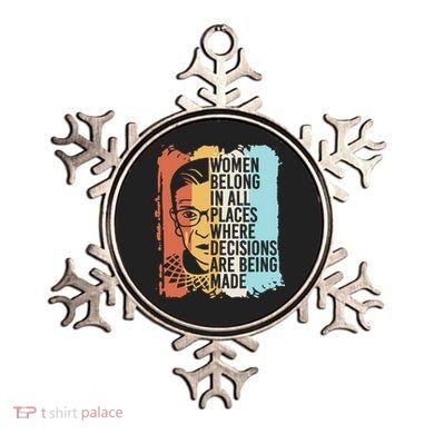 Rbg Ruth Bader Ginsburg Feminist Political Gift Ornament