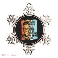 Rbg Ruth Bader Ginsburg Feminist Political Gift Ornament thumb 0