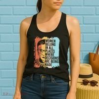 Rbg Ruth Bader Ginsburg Feminist Political Gift Women's Tank Top thumb 2