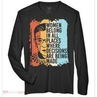 Rbg Ruth Bader Ginsburg Feminist Political Gift Zone Performance Long-Sleeve T-Shirt thumb 0