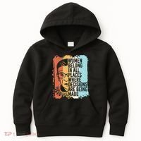 Rbg Ruth Bader Ginsburg Feminist Political Gift Kids Hoodie thumb 0