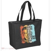Rbg Ruth Bader Ginsburg Feminist Political Gift Tote Bag thumb 2